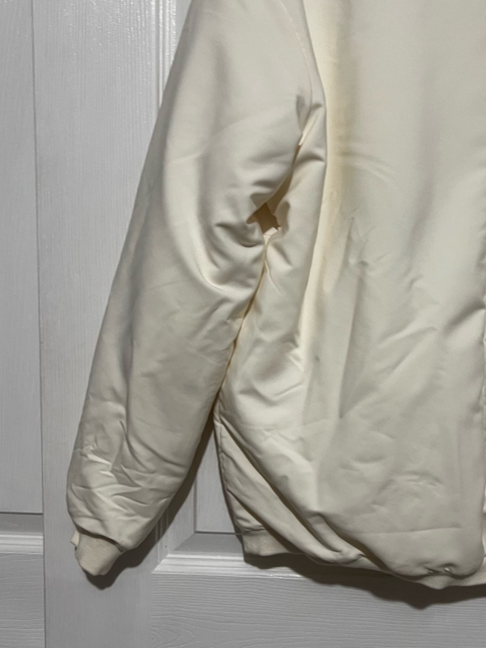 💗 Gymshark x Whitney Simmons - Women's Cream Reversible Bomber Jacket - Picture 10 of 11